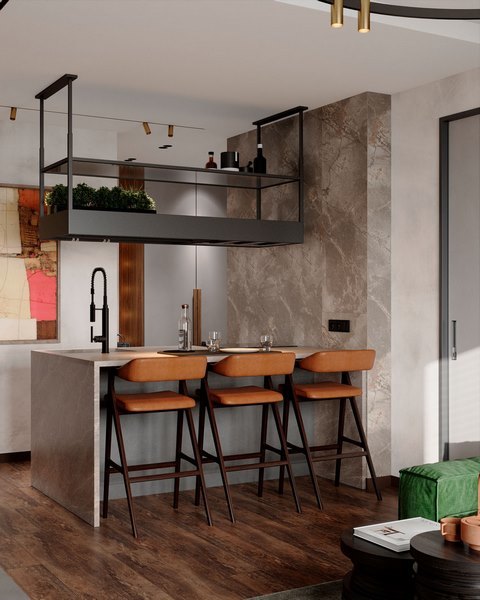 Brutalhome — интерьер, фото 9